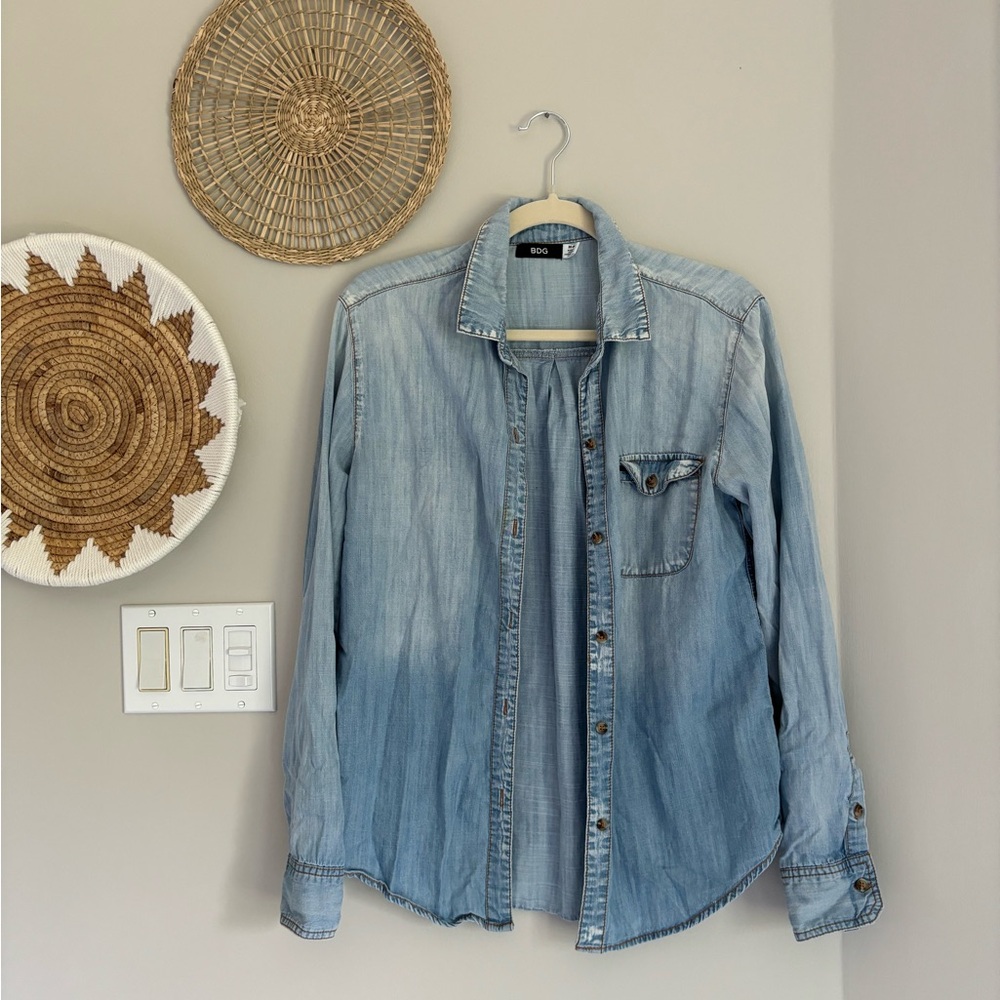Urban Outfitters BDG Chambray Denim top